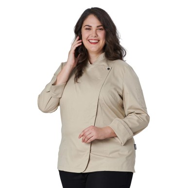 Giacca chef donna Siggi beatrice comoda fresta in tessuto stretch