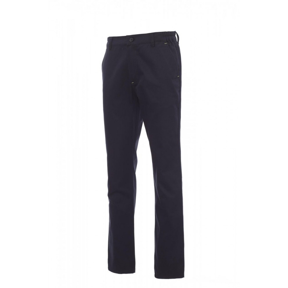 Engine - Pantalone da lavoro economici multistagione 100% cotone con passanti ed elastico in vita - Payper
