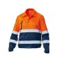 Giubbino alta visibilità arancio blu navy Step One Siggi