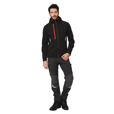 Giacca con cappuccio Softsheel FINDER Siggi