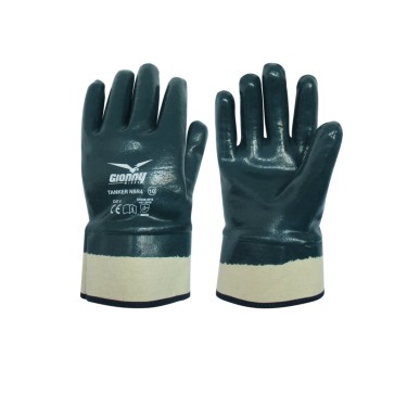 Guanti NBR con manichetta interamente spalmati