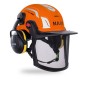 Casco con visiera e cuffie Zenith X Air Combo Kask