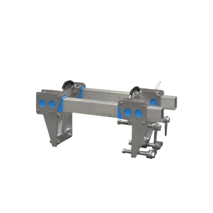 base regolabile a pinza per muretti