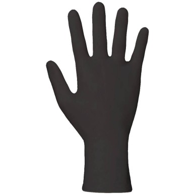 Guanti Monouso in Nitrile Nero VAM 3,5 g – Cartone 10 Box