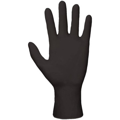 Guanti Monouso in Nitrile Nero VAM 3,5 g – Cartone 10 Box