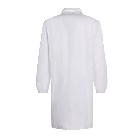 Camice ESD antistatico bianco UNI EN 1149-5