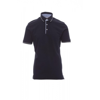 Polo Manica Corta Jersey 175Gr Cambridge M Blu Navy/Bianco