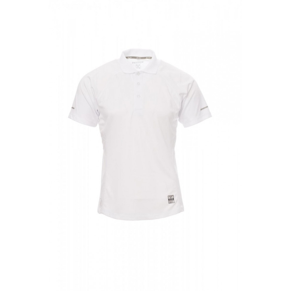 Polo Manica Corta Dry-Tech 150Gr Training S Bianco