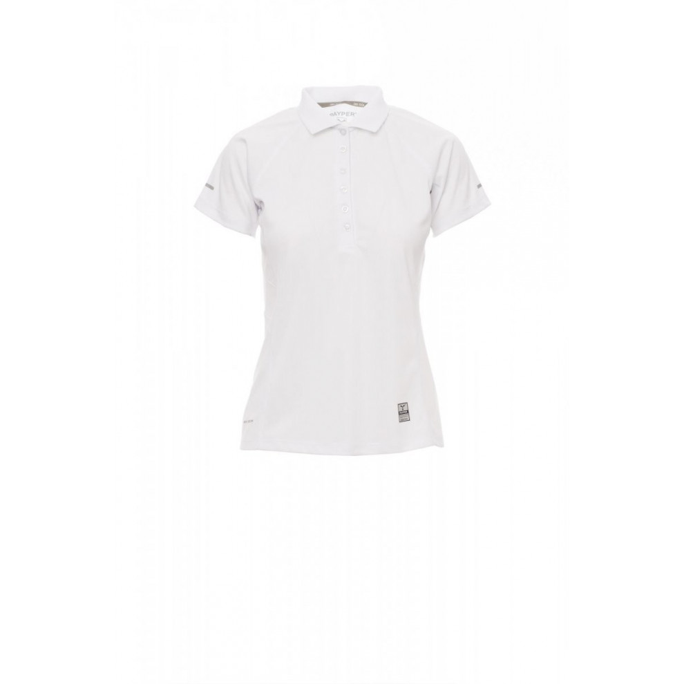 Polo Manica Corta Dry-Tech 150Gr Training Lady S Bianco