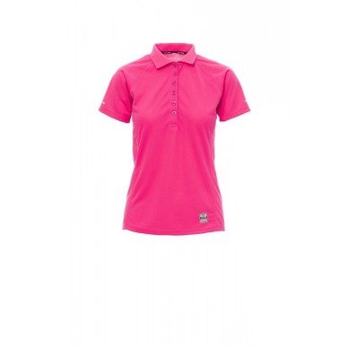 Polo Manica Corta Dry-Tech 150Gr Training Lady S Fuxia Fluo