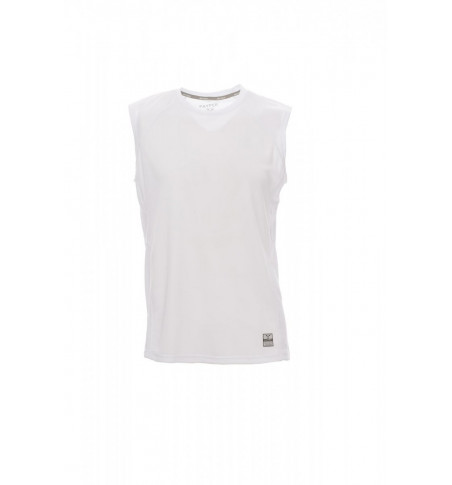 T-Shirt Senza Maniche Dry-Tech 150Gr Smash S Bianco
