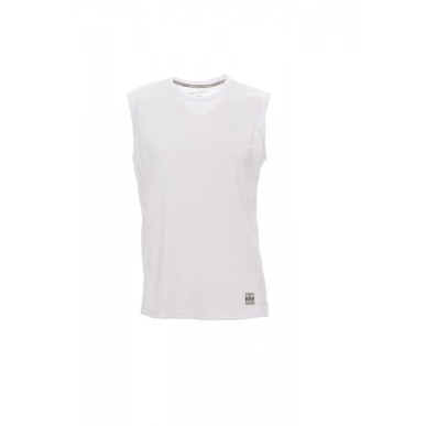 T-Shirt Senza Maniche Dry-Tech 150Gr Smash S Bianco